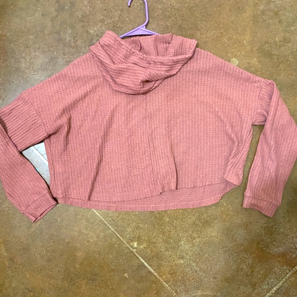Pink crop top sweater - Picture 5 of 5